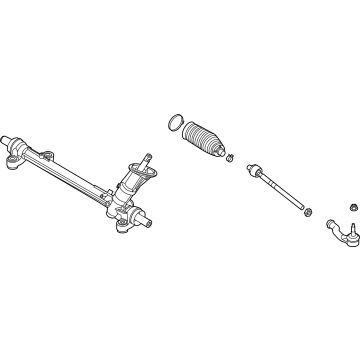 2022 Ford Bronco Sport Steering Gear Box - LX6Z-3504-U