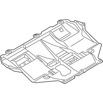 Ford G1FZ-6P013-A Shield - Engine Compartment Splash