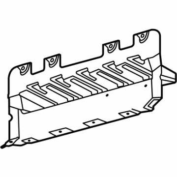 2023 Ford Mustang Mach-E Air Deflector - LJ9Z-8312-A