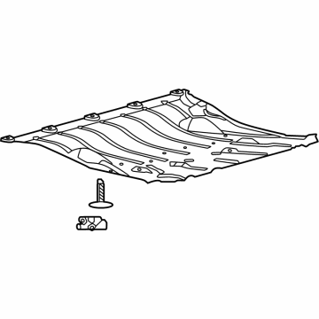 Ford LK9Z-6775-A SHIELD - ENGINE COMPARTMENT SP