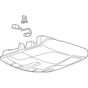 Ford DP5Z-54519A70-FE Console Assembly - Overhead