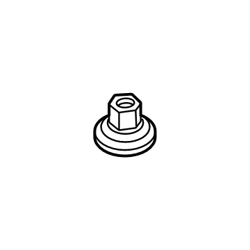 Ford -W721517-S442 NUT AND WASHER ASY - HEX.