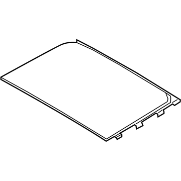 Ford LC5Z-78500A18-B GLASS