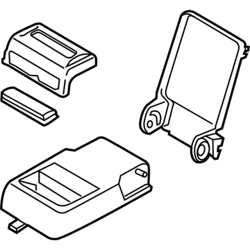 2020 Lincoln Nautilus Armrest - GA1Z-5867112-AS