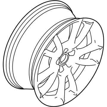 2019 Ford Police Interceptor Sedan Spare Wheel - DG1Z-1007-K