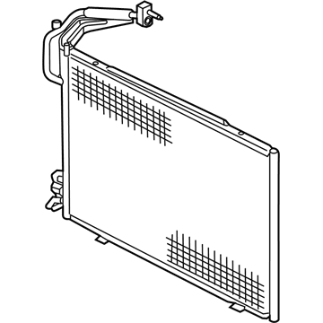 Ford Fiesta A/C Condenser - D2BZ-19712-B