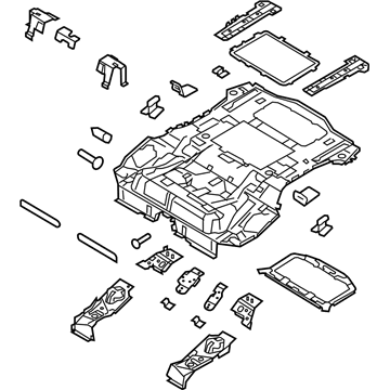 Ford Focus Floor Pan - CV6Z-5811215-B