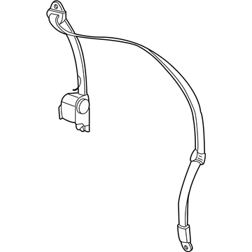 Ford FL1Z-78611B09-AA Pretensioner - Seat Belt Retractor