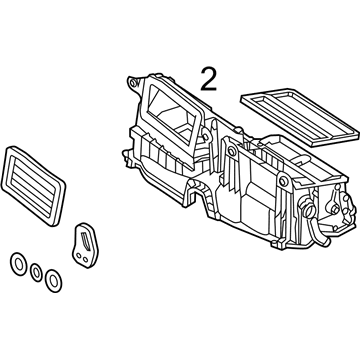 Ford AE5Z-19C974-A Housing And Seal Assembly