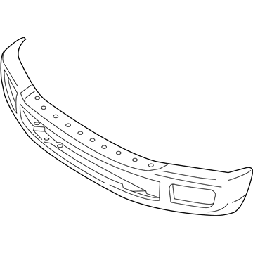 Ford HC3Z-17757-D Bumper Assembly - Front