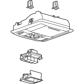 Ford BB5Z-78519A70-AA Console Assembly - Overhead