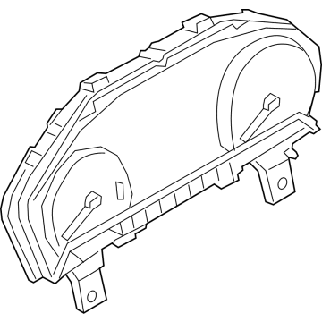 2022 Ford Bronco Sport Speedometer - M1PZ-10849-A