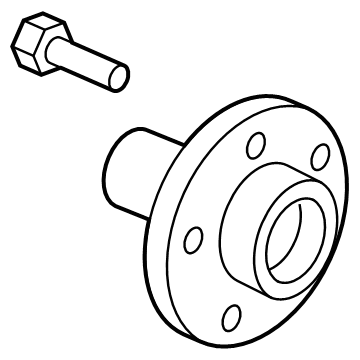 Ford 8L8Z-1104-A Hub Assembly - Wheel