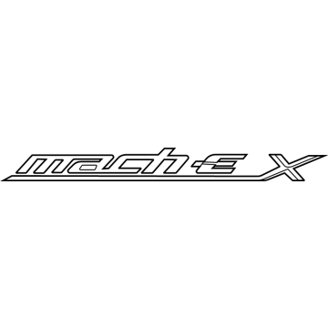 2022 Ford Mustang Mach-E Emblem - LJ8Z-16720-P