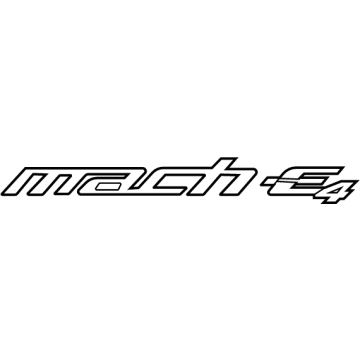 2022 Ford Mustang Mach-E Emblem - LJ8Z-16720-C