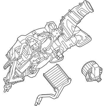 Ford DB5Z-18C424-E Heater Assembly