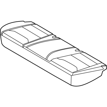 Ford NZ6Z-6063804-CD COVER ASY - REAR SEAT CUSHION