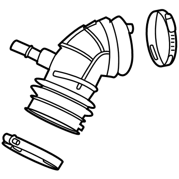 Ford Maverick Air Intake Coupling - LX6Z-9B659-D