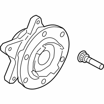 2022 Ford Bronco Wheel Hub - NB3Z-1104-A