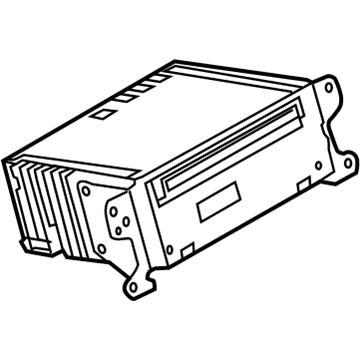 Ford JB5Z-18C869-A Radio Receiver Assembly