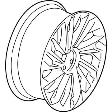 Ford LC5Z-1007-F WHEEL ASY