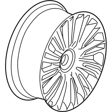 Ford LC5Z-1007-G WHEEL ASY