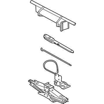 Ford 4L2Z-17080-AA Jack Assembly - Lifting