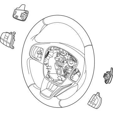 2023 Ford Maverick Steering Wheel - M1PZ-3600-CA