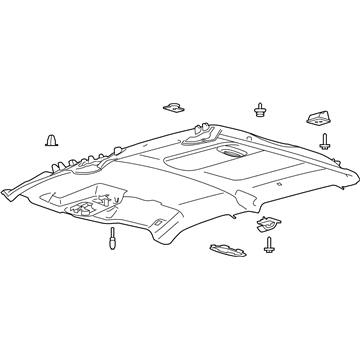 Ford JL3Z-1651916-KK HEADLINING - ROOF