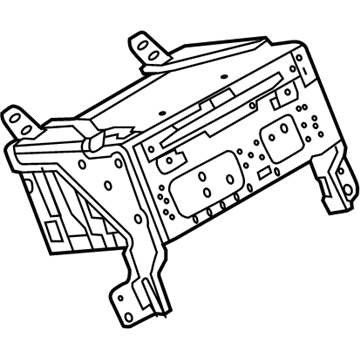 Ford DG1Z-18C869-HA Radio Receiver Assembly