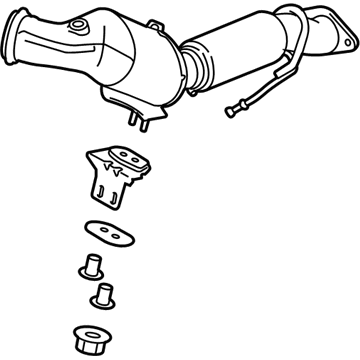 2018 Ford Escape Catalytic Converter - GV6Z-5E212-B