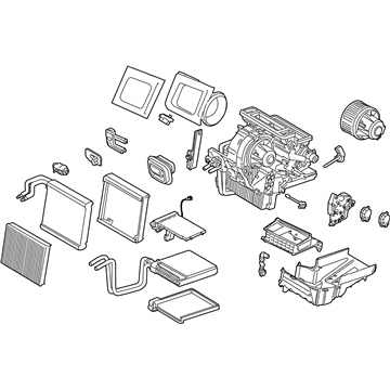 2014 Ford Escape Evaporator - FV6Z-19B555-A