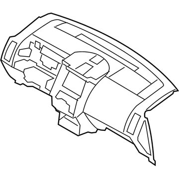 Ford 7T4Z-7804320-AC Panel - Instrument