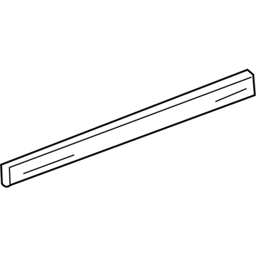 Ford 6G1Z-5425557-FPTM Moulding - Door Outside