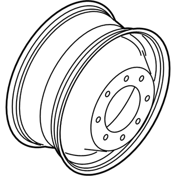 2019 Ford F-450 Super Duty Spare Wheel - HC3Z-1015-A