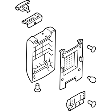 Ford DA8Z-7406024-CA Armrest Assembly - Console