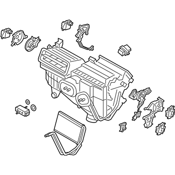 2019 Ford Police Responder Hybrid Heater Core - HS7Z-19B555-AC