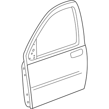 Ford 4F2Z-1720125-CA Door Assembly - Front