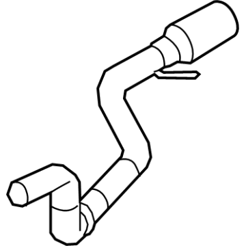 2023 Ford F-150 Exhaust Pipe - NL3Z-5202-B