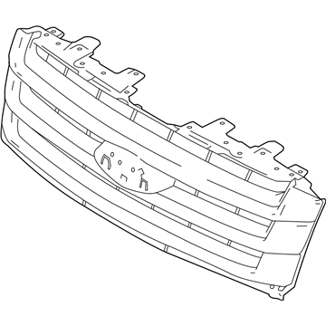 2016 Ford Expedition Grille - FL1Z-8200-BA