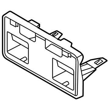 2024 Ford F-350 Super Duty License Plate - PC3Z-17A385-BB