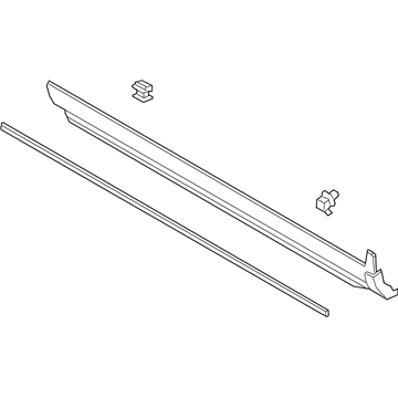 Ford LJ6Z-7810177-AB MOULDING