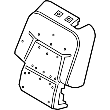 Ford LC5Z-7866800-A PAD - REAR SEAT BACK