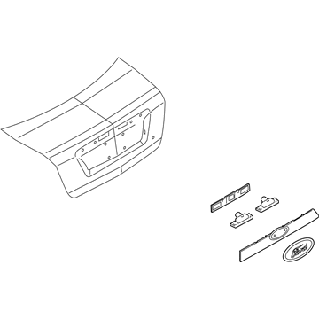 Ford 9E5Z-5442512-CA Moulding