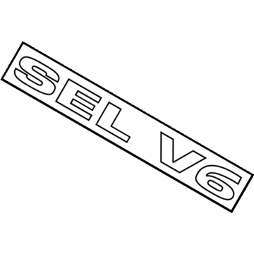 Ford 6E5Z-5442528-E Trim Panel Ornament