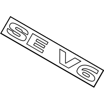 Ford 6E5Z-5442528-D Trim Panel Ornament