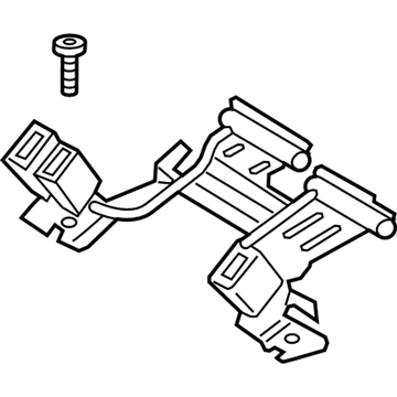 Ford DG9Z-5460044-AK Buckle Assembly - Seat Belt