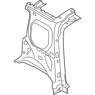 Ford KT1Z-1727791-C PANEL ASY - REAR QUARTER - INN