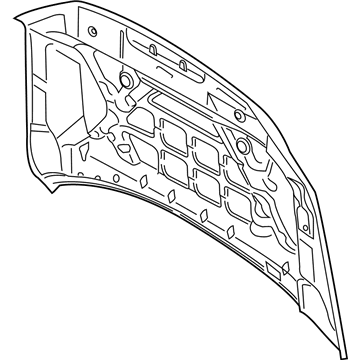 2020 Lincoln Navigator Hood - JL7Z-16612-A