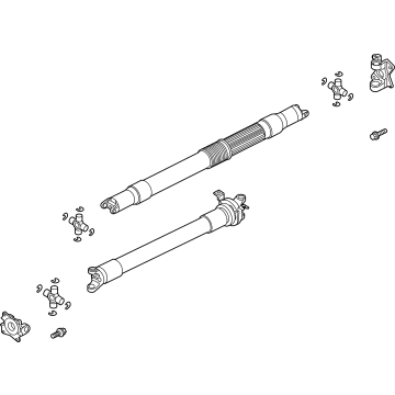 2021 Ford F-150 Drive Shaft - ML3Z-4R602-F